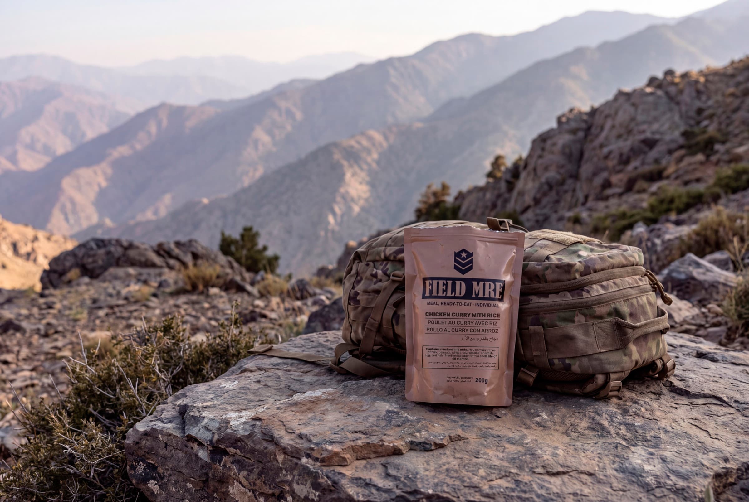 SOIFA field ration deployed in the field