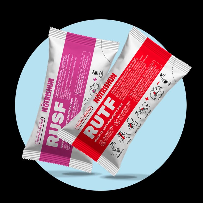 Nutrishun RUTF sachet